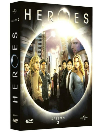 Dvd Heroes, saison 2 - Coffret 4 DVD