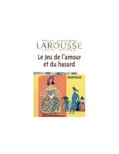 Livre Le Jeu De L'amour Et Du Hasard - Comédie