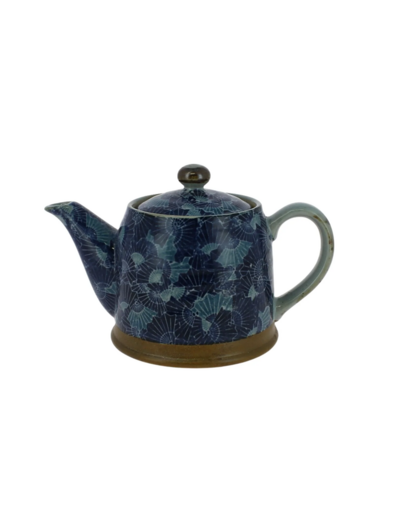 THÉIÈRE JAPONAISE CÉRAMIQUE 350ML - ÉVENTAILS
