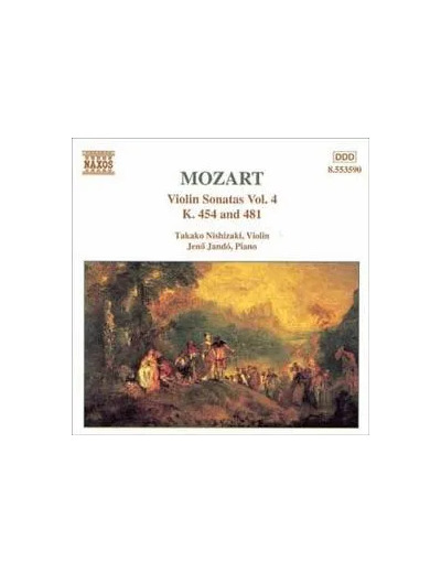 Cd Wolfgang Amadeus Mozart - Violin Sonatas Vol. 4 (1999)