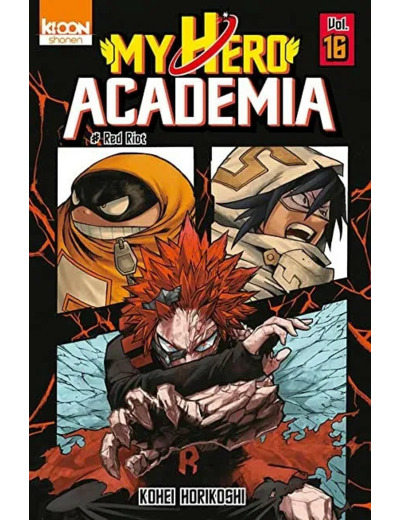 Manga Ki-Oon - My Hero Academia Tome 16 - Red Riot