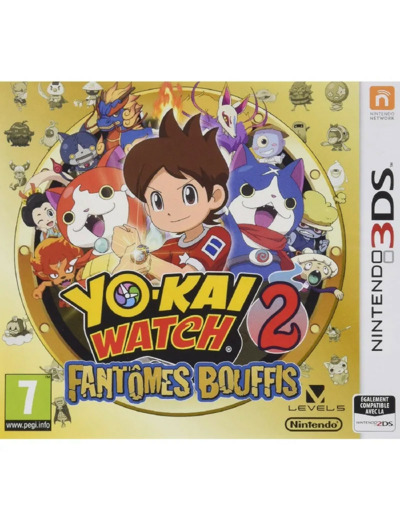 Jeu 3ds Yo-kai Watch 2 Fantomes Bouffis Esprits Farceurs