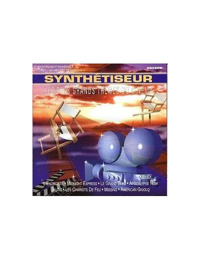 Cd Synthétiseur Vol. 1 : les plus grands thèmes du cinéma