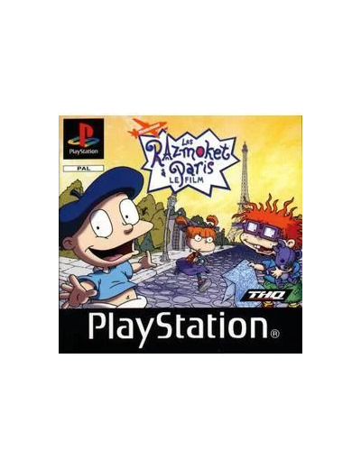 Jeu PS1 Les Razmokets A Paris PS1