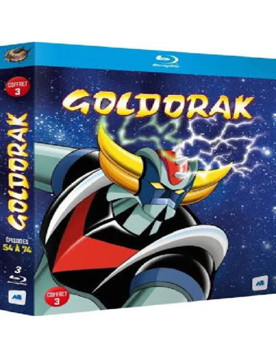Dvd Goldorak - Box 3 - Épisodes 25 à 36 - Version non censurée