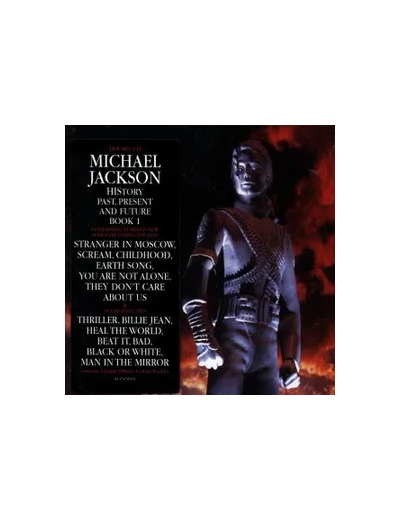 Cd Michael Jackson - HIStory - Past, Present And Future Book 1 (1995)