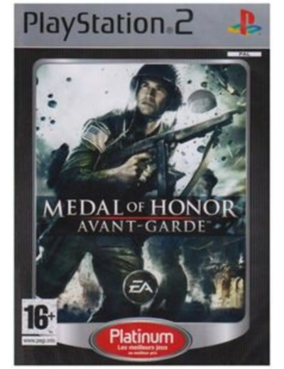 Jeu PS2 Medal of honor avant - garde
