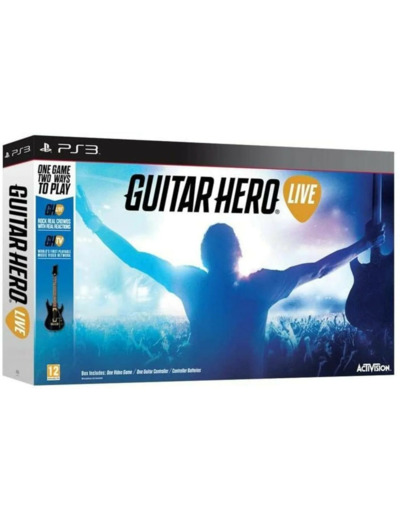 Jeu XBox One Guitar Hero Live (Guitar Bundle)