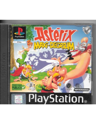 Jeu Ps1 Asterix Maxi-delirium