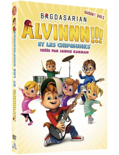Dvd Alvinnn!!! et les Chipmunks - Saison 1, DVD 2
