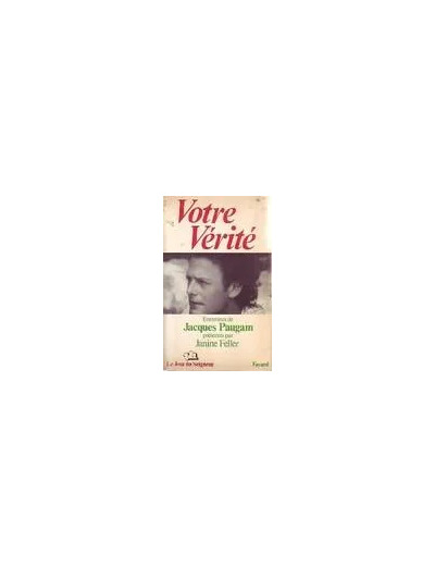 Livre Votre Vérité