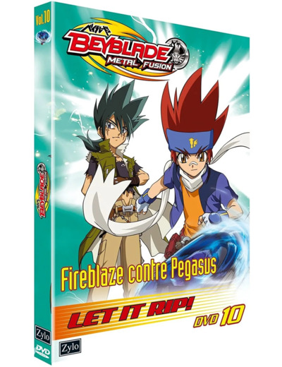 Dvd Beyblade Metal Fusion - Vol. 10 : Fireblaze contre Pegasus