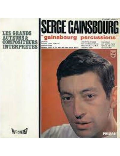 Cd Serge Gainsbourg - Gainsbourg Percussions (1999)