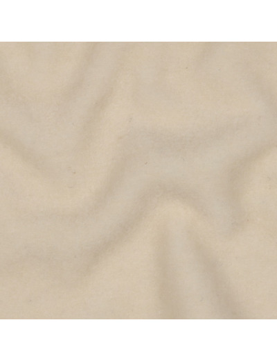 Sélection Coup de Coudre - Tissu Polaire en Laine Merinos Uni Ecru
