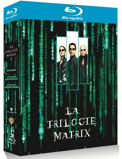 Blu-Ray Coffret Matrix La trilogie 3 Matrix + Matrix Reloaded + Matrix Revolutions