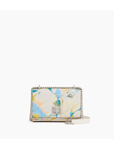 Petit sac bandoulière Eva en cuir caviar