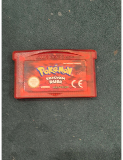 Jeu Gameboy Advance GBA Pokemon Version Rubis