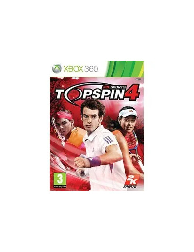 Jeu XBox 360 Top Spin 4