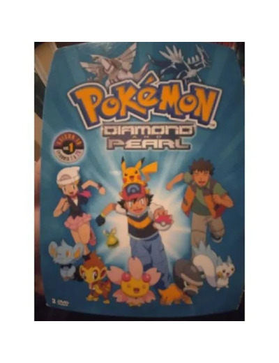 Dvd pokemon diamaond and pearl
