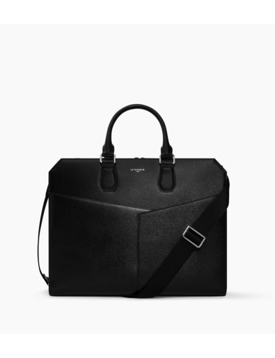 Porte documents 15" Anatole en cuir liégé et cuir lisse