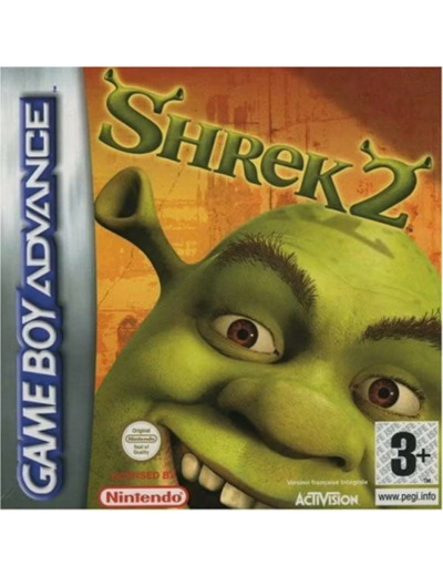 Jeu GBA Shrek 2