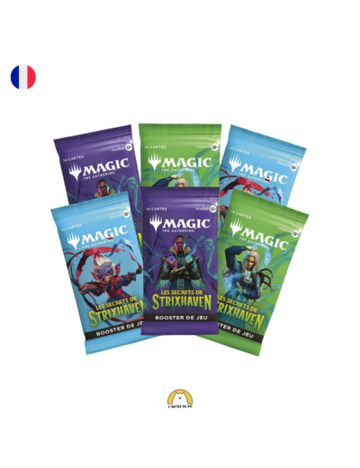 Lot de 6 boosters Les Secrets De Strixhaven (FR)