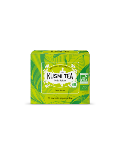 Infusions & Déthéinés Only Spices Bio - Etui 20 sachets mousseline - 40gr