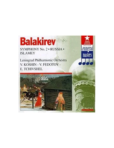 Cd Mily Balakirev - Symphony No.2 / Russia / Islamey (1995)
