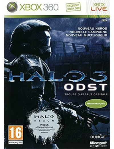 Jeu XBox 360 Halo 3 : ODST & beta halo reach