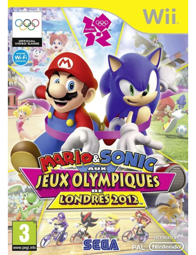 Jeu WII Mario & Sonic aux Jeux Olympiques de Londres 2012