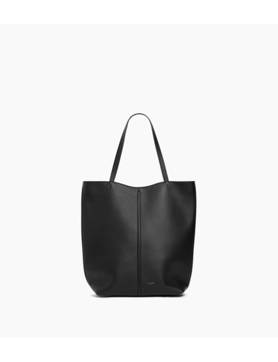 Sac cabas moyen modèle Hortense en cuir grainé double face