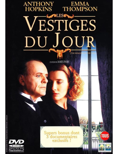 Dvd Studio Canal Vestiges Du Jour, les (1 Dvd)