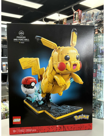 LEGO Pokémon - Pikachu et Poké Ball - 72152