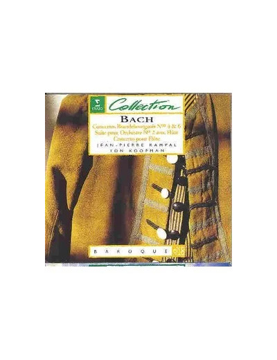 Cd Ton Koopman - Concertos Brandebourgeois No 4 & 6 (2002)