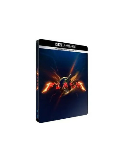 Livre The Flash - 4K Ultra HD + Blu - ray - Édition boîtier SteelBook