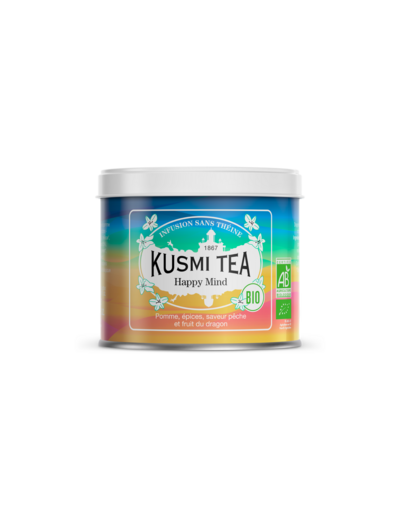 Infusions & Déthéinés Happy Mind Bio - Boîte métal 100g