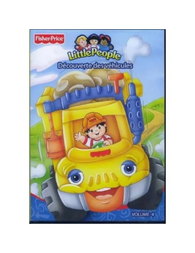 Dvd Découverte des véhicules LITTLEPEOPLE