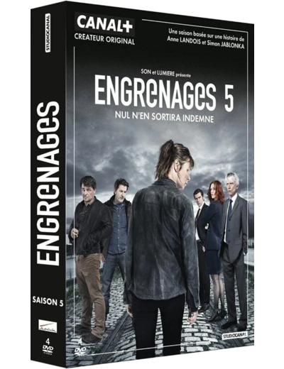 Dvd Coffret engrenages, saison 5