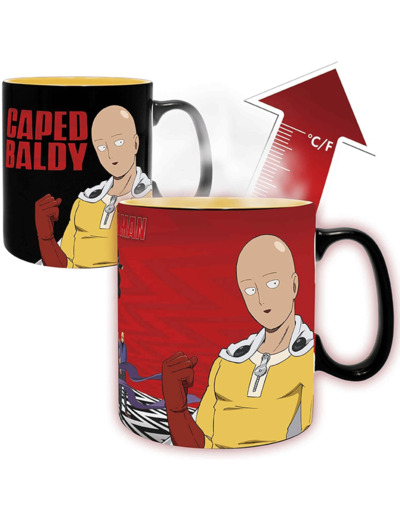 ONE PUNCH MAN Mug Thermo-réactif Saitama & Garoh heat change