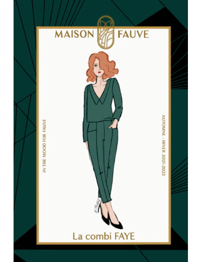 Maison Fauve - Patron Femme Combinaison / Robe Faye du 34 au 52