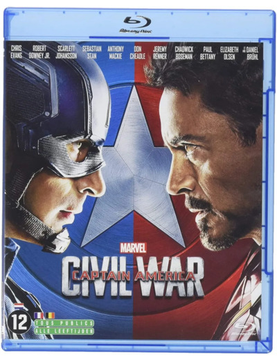 Blu-Ray Captain America : Civil War