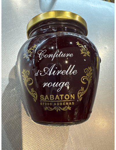 Confiture d’airelle rouge