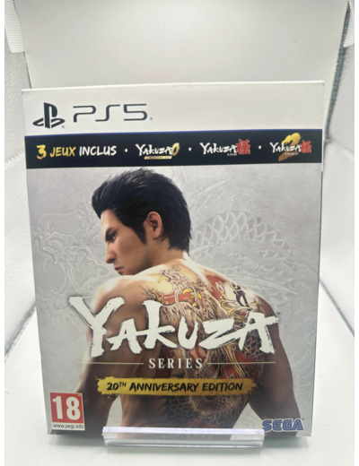 Jeu PS5 Yakuza 20th Anniversary Edition PS5