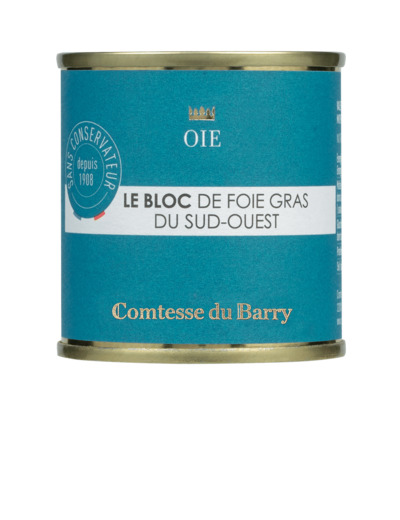 BLOC FOIE GRAS D'OIE DU SUD OUEST 100 gr