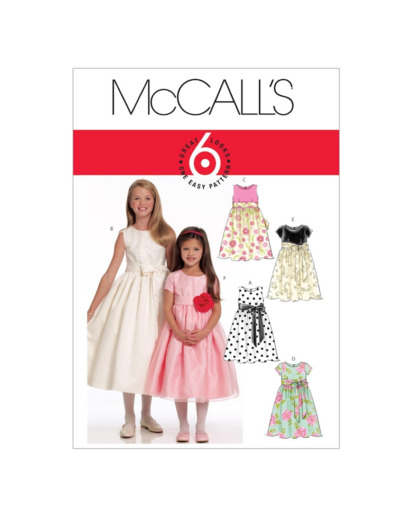 McCall’s – Patron Enfant Robe de Fêtes M5795 3 - 6 ans