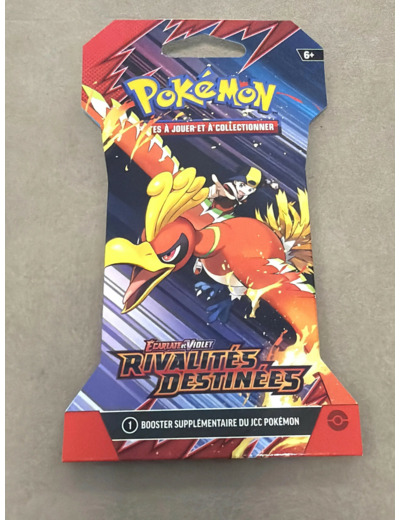 Booster Blister Pokémon Ecarlate et Violet Rivalités Destinées EV10
