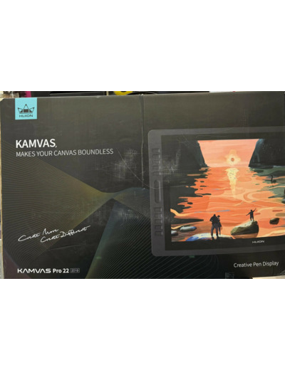 Tablette graphique Huion Kamvas Pro 22 avec Stylet sans pile