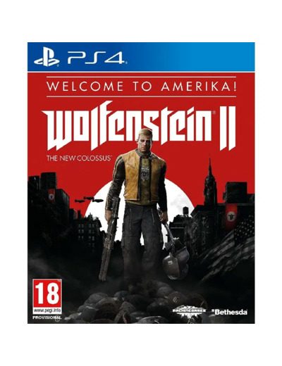 Jeu Ps4 Wolfenstein 2 The New Colossus Welcome To Amerika