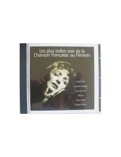 Cd Les plus belles voix de la chanson française au féminin