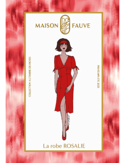 Maison Fauve – Patron Robe "Rosalie" du 34 au 52